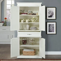Crosley Parsons Pantry, White -Kitchen Storage Store 0271d1530aa84160 6847 w800 h800 b0 p0