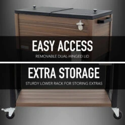 Permasteel 80 Quart Patio Cooler -Kitchen Storage Store 06410db900ae8559 7151 w800 h800 b0 p0