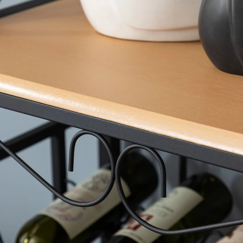 Boraam Praha Metal Bakers Rack With Black Finish 12503 9 Boraam Praha Metal Bakers Rack With Black Finish 12503 - Image 7