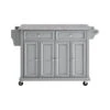 Crosley Solid Granite Top Kitchen Cart/Island, Vintage Grey -Kitchen Storage Store 0bf176690d5e764a 3610 w800 h800 b1 p0