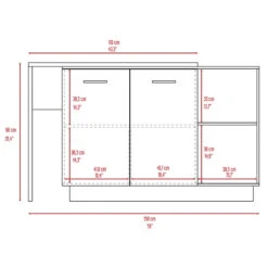Creta Kitchen Island, White -Kitchen Storage Store 0d01e54502bdb20b 2973 w800 h800 b0 p0