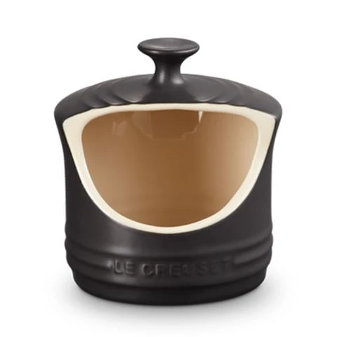 Le Creuset - Stoneware Salt Pig Satin Black 300ml 3 Le Creuset - Stoneware Salt Pig Satin Black 300ml