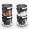 Dreamfarm - Orlid Lite Jar Set 4Pce -Kitchen Storage Store 168496 Large
