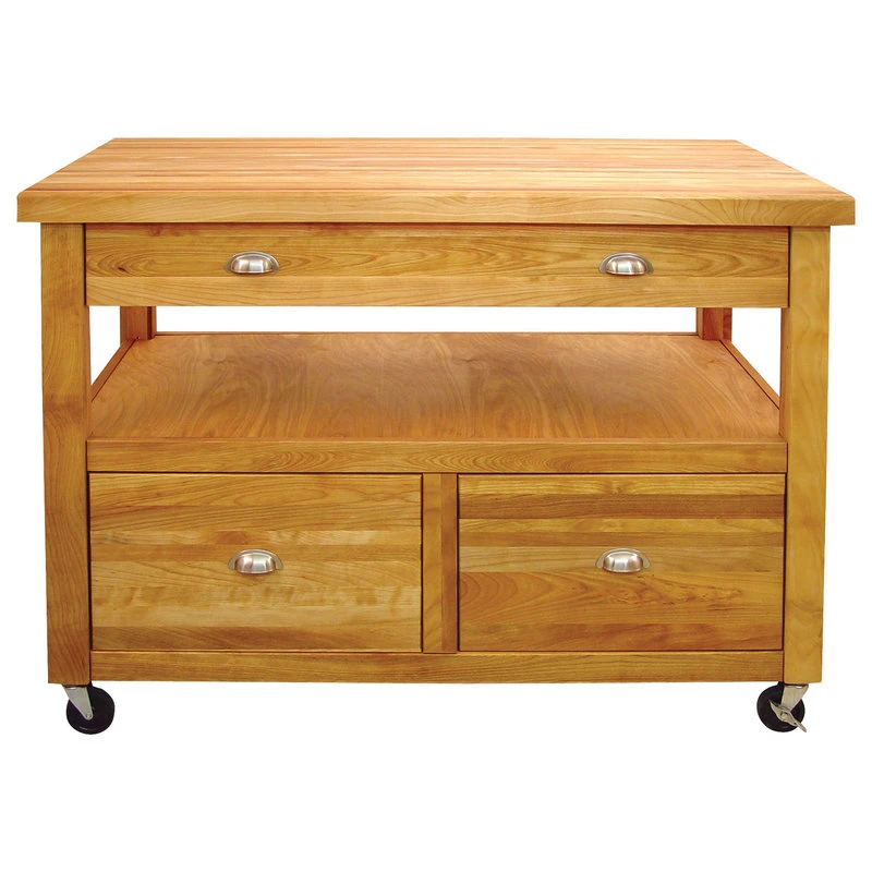 Catskill Grand Americana Butcher Block Island Workcenter In Natural 3 Catskill Grand Americana Butcher Block Island Workcenter In Natural