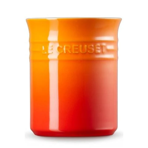 Le Creuset - Stoneware Utensil Jar Volcanic Flame 1.1L 3 Le Creuset - Stoneware Utensil Jar Volcanic Flame 1.1L