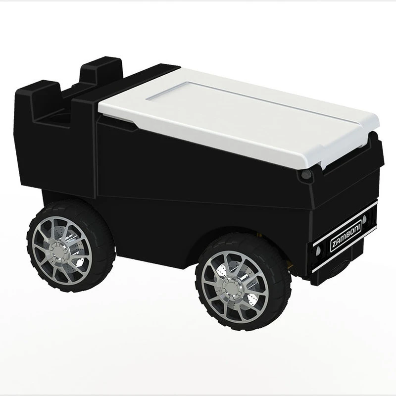 RC Zamboni Motorized Cooler, Black And White