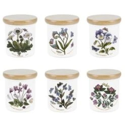 Portmeirion - Botanic Garden Lidded Spice Jar Set 6pce