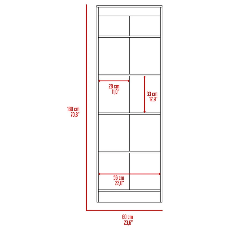 FM FURNITURE Virginia Storage Cabinet, Black Wengue 7 FM FURNITURE Virginia Storage Cabinet, Black Wengue - Image 5