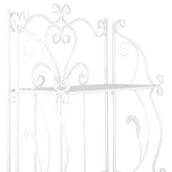 French Country White Metal Bakers Rack 560822 13 French Country White Metal Bakers Rack 560822 -Kitchen Storage Store 2611186701731f35 7934 w800 h800 b1 p0