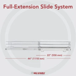 Single Tier Bottom Mount Pull Out Steel Wire Organizer, 14.4" 14 Single Tier Bottom Mount Pull Out Steel Wire Organizer, 14.4" -Kitchen Storage Store 26d18136025857ba 8034 w800 h800 b0 p0