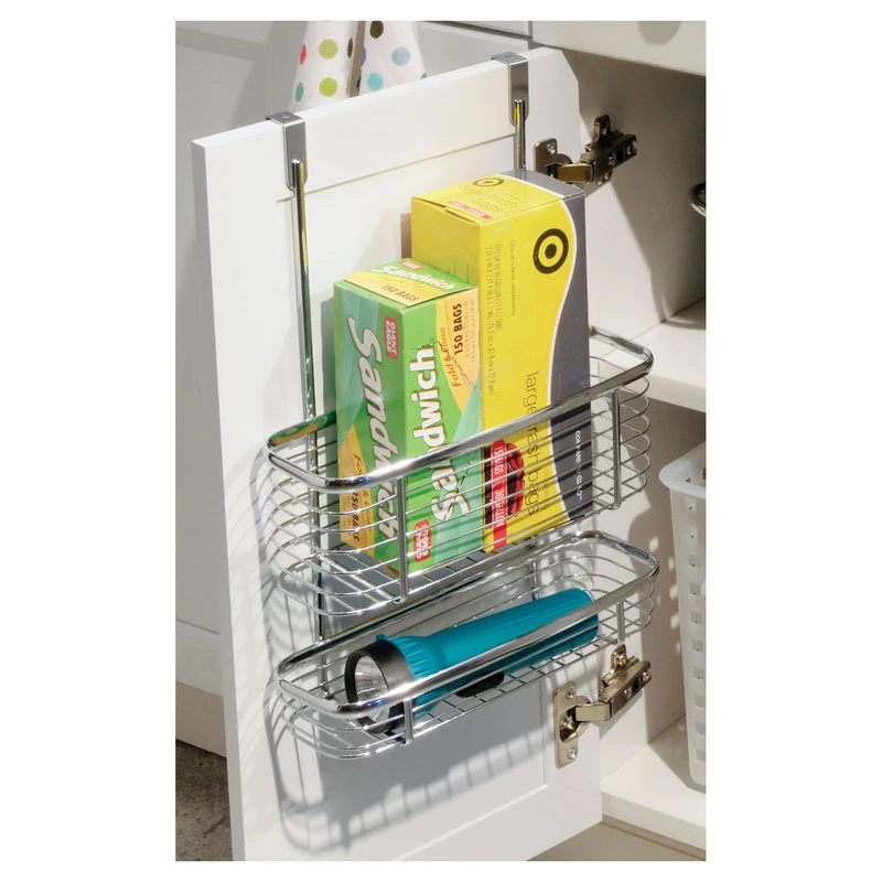 IDesign Axis Over The Cabinet Basket, Chrome 7 IDesign Axis Over The Cabinet Basket, Chrome - Image 5