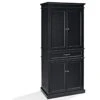 Crosley Parsons 4 Door Classic Pantry In Black -Kitchen Storage Store 2e31dbb1017282e0 3398 w800 h800 b1 p0