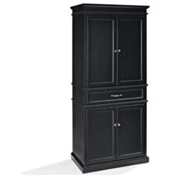 Crosley Parsons 4 Door Classic Pantry In Black