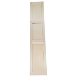 Fruitville Shaker Style Frameless Recessed Wood Pantry Cabinet, 14x78, Unfinishe