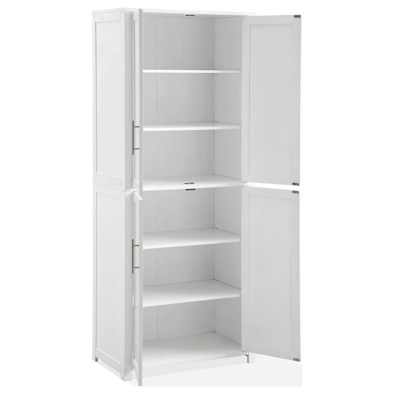 Crosley Savannah Tall Pantry, White 9 Crosley Savannah Tall Pantry, White - Image 7
