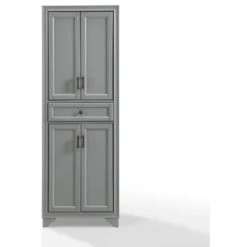 Crosley Tara Pantry Distressed Gray -Kitchen Storage Store 3561077f0f73b88a 0114 w800 h800 b1 p0