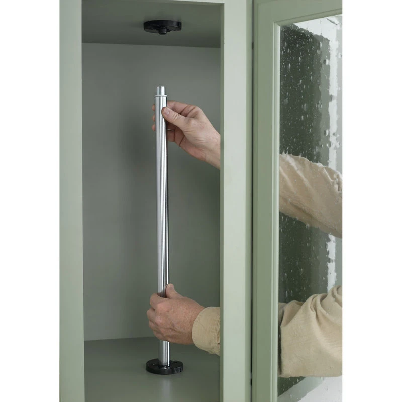 Polymer Full-Circle 2-Shelf Lazy Susans For Corner Wall Cabinets, White, 18"W 8 Polymer Full-Circle 2-Shelf Lazy Susans For Corner Wall Cabinets, White, 18"W - Image 6