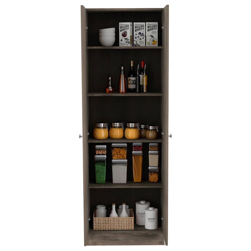 Dakari Multistorage Cabinet, Dark Brown, Black Wengue 7 Dakari Multistorage Cabinet, Dark Brown, Black Wengue - Image 5