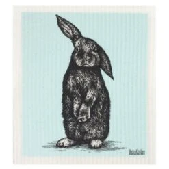 Retro Kitchen - Biodegradable Dish Cloth Rabbit