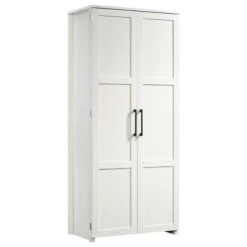 Sauder HomePlus Traditional Engineered Wood Pantry In White Finish