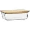 Ecology - Nourish Rectangle Storage With Bamboo Lid 22x16cm 2 Ecology - Nourish Rectangle Storage With Bamboo Lid 22x16cm -Kitchen Storage Store 457395 Large