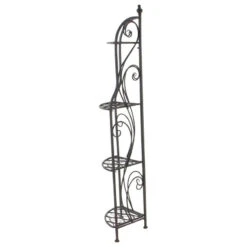 Traditional Black Metal Bakers Rack 63377 -Kitchen Storage Store 4711638800523798 7980 w800 h800 b1 p0