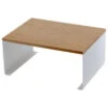 Stackable Countertop Shelf, Steel And Wood, Large, Holds 11 Lbs, White -Kitchen Storage Store 47917d6a025adac9 9607 w800 h800 b1 p0