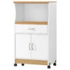 Microwave Cart, White -Kitchen Storage Store 4c7185c709bc49a2 2777 w800 h800 b1 p0
