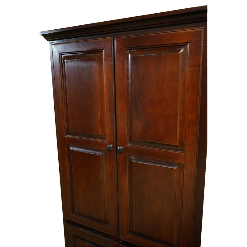 Double Wide Kitchen Pantry Cabinet, Concord Cherry 5 Double Wide Kitchen Pantry Cabinet, Concord Cherry - Image 3