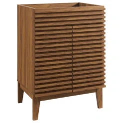 Render Bathroom Vanity Cabinet, Sink Basin Not Included, Walnut -Kitchen Storage Store 55215ae600cd34a7 9470 w800 h800 b1 p0