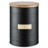 Typhoon - Otto Tea Canister Black 1.4L 2 Typhoon - Otto Tea Canister Black 1.4L -Kitchen Storage Store 575894 Large