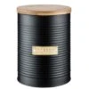 Typhoon - Coffee Canister Black 1.4L 1 Typhoon - Coffee Canister Black 1.4L -Kitchen Storage Store 575895 Large