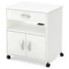 South Shore Furniture South Shore Axess Microwave Cart In Pure White -Kitchen Storage Store 6a817dc0059d9213 7821 w800 h800 b1 p0