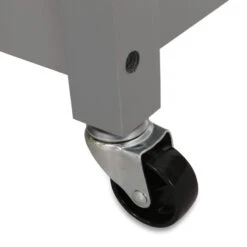 Tattnall Dade Kitchen Cart With Wheels, Grey/Natural -Kitchen Storage Store 6b1151590fc68508 0935 w800 h800 b0 p0