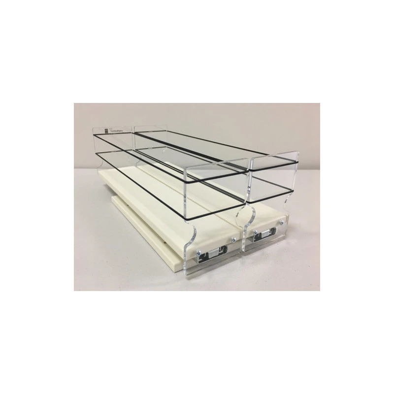 33x1x14 Spice Rack Drawer, Cream 4 33x1x14 Spice Rack Drawer, Cream - Image 2