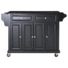 Crosley Solid Black Granite Top Kitchen Cart/Island, Black Finish 1 Crosley Solid Black Granite Top Kitchen Cart/Island, Black Finish -Kitchen Storage Store 70214ca1065cb09a 5443 w800 h800 b1 p0