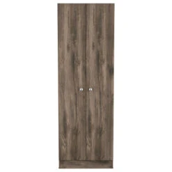 Dakari Multistorage Cabinet, Dark Brown, Black Wengue