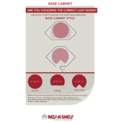 Kidney 1-Shelf Lazy Susan For Corner Base Cabinet, White, 24"W 9 Kidney 1-Shelf Lazy Susan For Corner Base Cabinet, White, 24"W -Kitchen Storage Store 7cc18f460e7a5dd0 8088 w800 h800 b1 p0