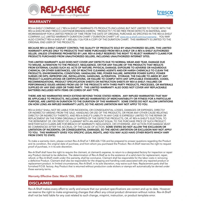 Wood Base Filler Pull Out Organizer For New Kitchen Applications, 9" 10 Wood Base Filler Pull Out Organizer For New Kitchen Applications, 9" - Image 8