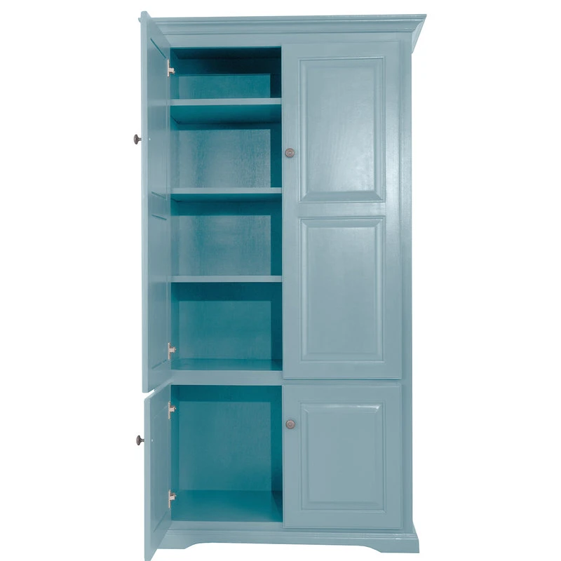 Double Wide Kitchen Pantry Cabinet, Interesting Aqua 3 Double Wide Kitchen Pantry Cabinet, Interesting Aqua