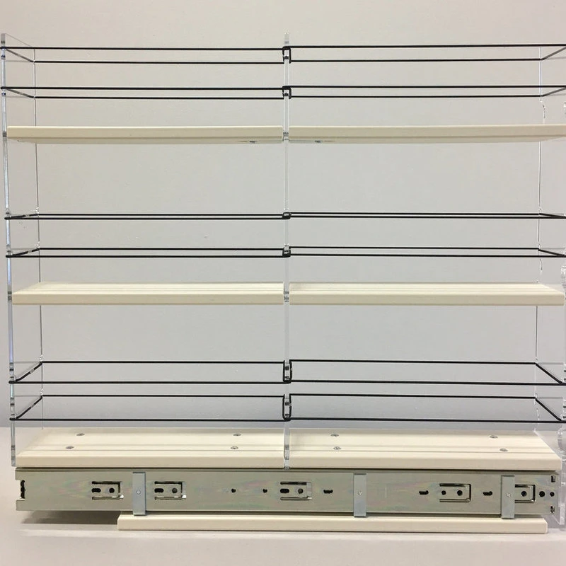 3x3x22 Spice Rack Drawer, Cream 7 3x3x22 Spice Rack Drawer, Cream - Image 5