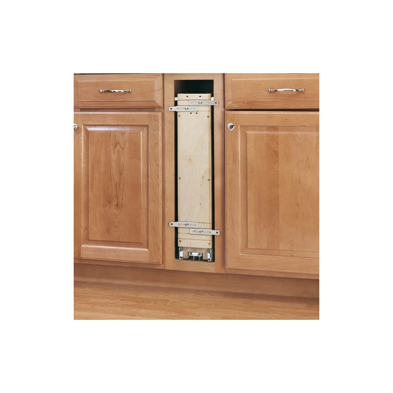 Rev-A-Shelf 448-BCBBSC-8C 448 Series 8"W Pull Out Base Organizer - Natural Wood 5 Rev-A-Shelf 448-BCBBSC-8C 448 Series 8"W Pull Out Base Organizer - Natural Wood - Image 3