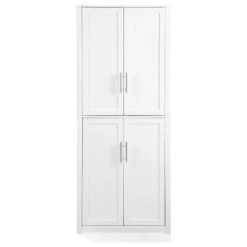 Crosley Savannah Tall Pantry, White