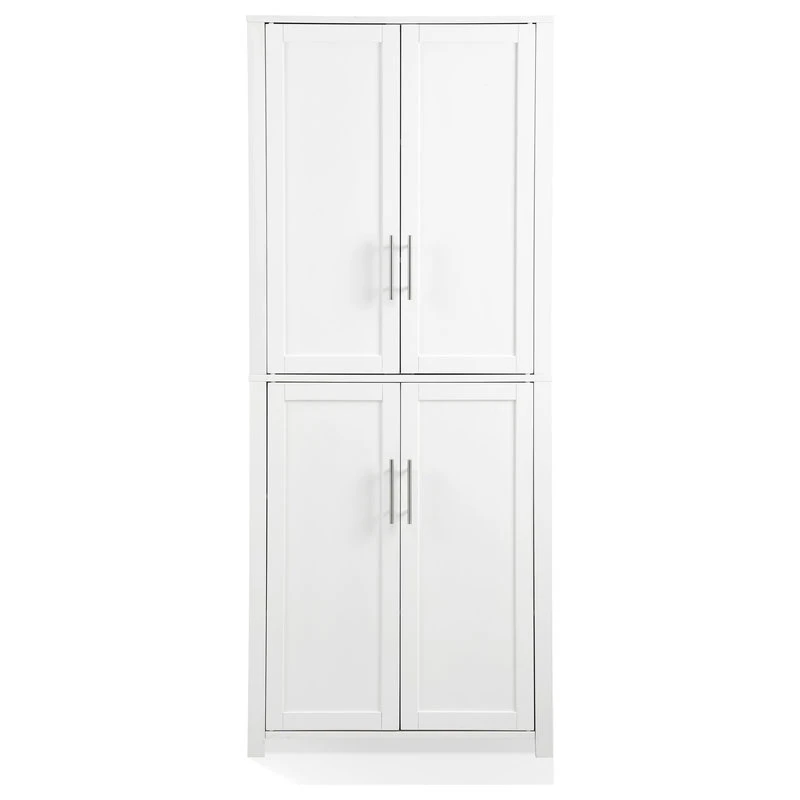 Crosley Savannah Tall Pantry, White 3 Crosley Savannah Tall Pantry, White