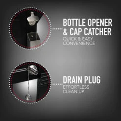 Permasteel 80 Quart Portable Rolling Patio Cooler, Black 17 Permasteel 80 Quart Portable Rolling Patio Cooler, Black -Kitchen Storage Store 8c61fb7600c8d58b 4603 w800 h800 b0 p0