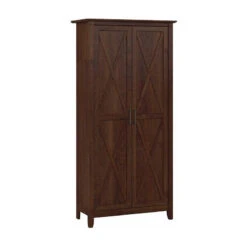 Key West Kitchen Pantry Cabinet In Cherry - Engineered Wood