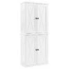 Crosley Clifton Tall Pantry Distressed White 2 Stackable Pantries 2 Crosley Clifton Tall Pantry Distressed White 2 Stackable Pantries -Kitchen Storage Store 8e7160fa0f73ba1a 0161 w800 h800 b1 p0