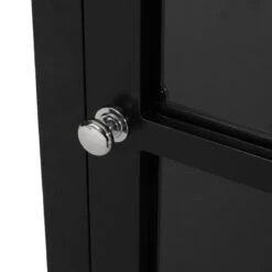 Medway Contemporary Glass Paneled Kitchen Cart 18 Medway Contemporary Glass Paneled Kitchen Cart -Kitchen Storage Store 90919d2f004b1bfe 0550 w800 h800 b0 p0