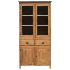 Recycled Teak Wood Bali Cupboard, Small