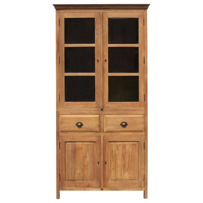 Recycled Teak Wood Bali Cupboard, Small 3 Recycled Teak Wood Bali Cupboard, Small